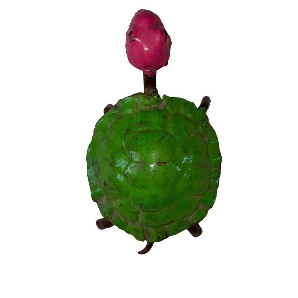 Rustic Metal Tortoise 